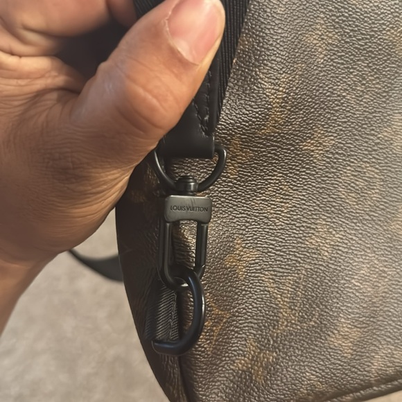 Louis Vuitton Macassar Sling Bag, Louis Vuitton item number M45897. - Picture 5 of 6